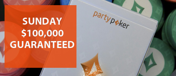 PartyPoker NJ Sunday 100k